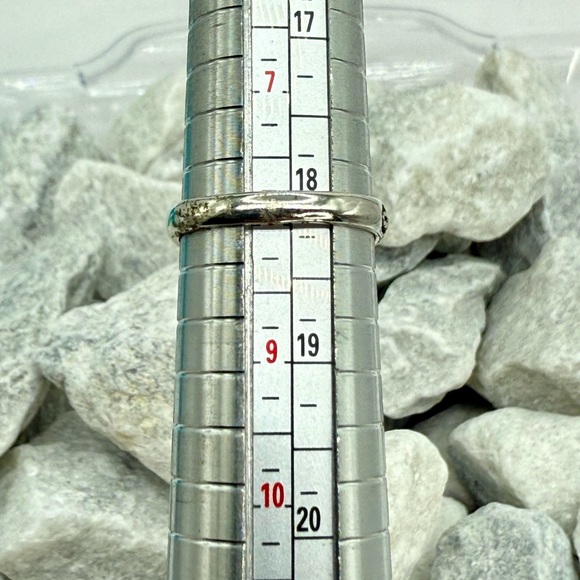 Sterling Silver Smoky Quartz Filigree Statement Ring Size 8 - Picture 10 of 17